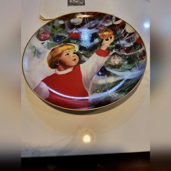 Erick's Delight Donald Zolan Wonders Of Youth Collectors Plate Pemberton & Oakes - Picture 4 of 8